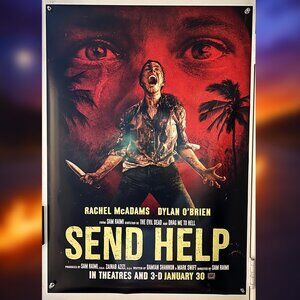 SEND HELP (2026) - ORIGINAL DOUBLE SIDED MOVIE POSTER